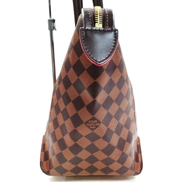 100% Authentic Louis Vuitton Kaisatoto PM Browns Damier Tote Bag #01295 - Picture 4 of 16